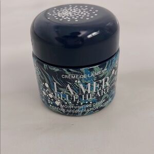 EMPTY La Mer Blue Heart Moisturizing Cream - decorative container